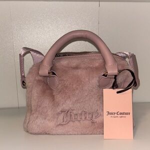 Juicy Couture Pink Mini Bag with Structured Handles